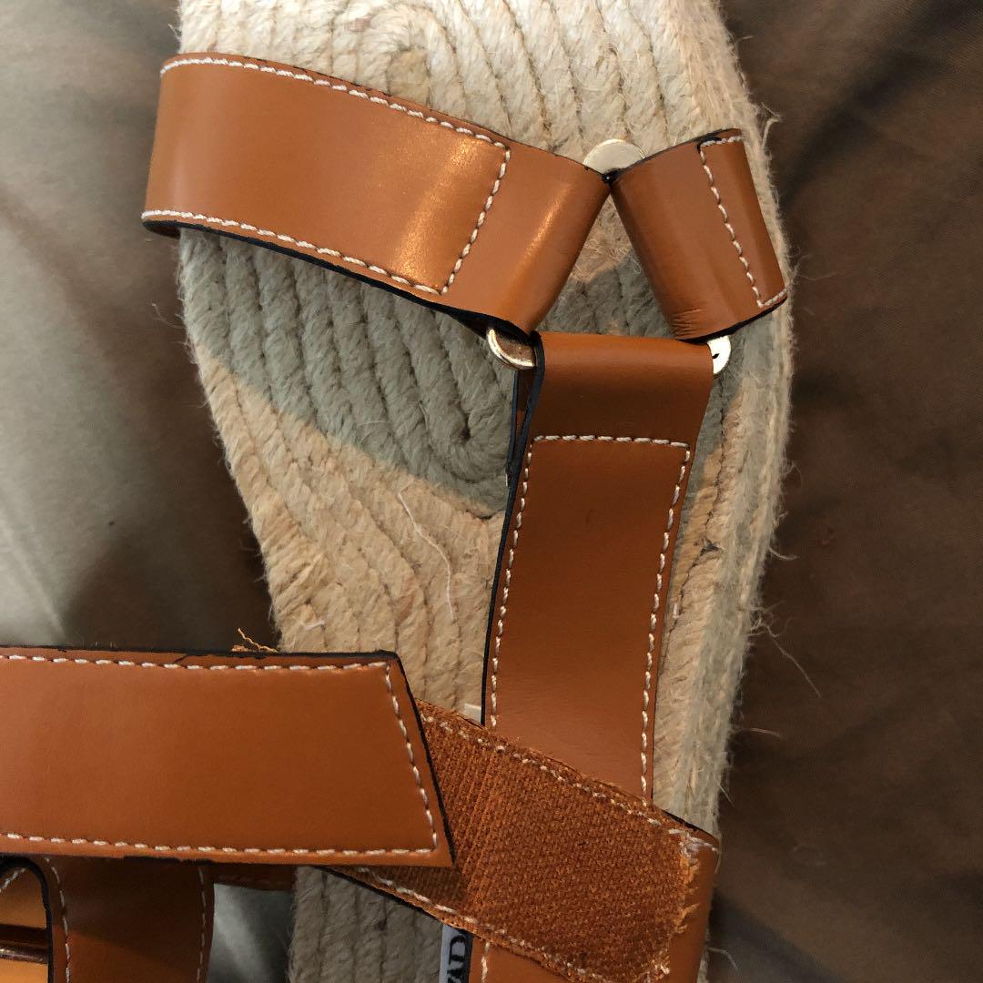 新品　ZARA ザラ　サンダル　キャメル　マルニ　ロエベ 新品 ZARA ザラ サンダル キャメル マルニ ロエベ