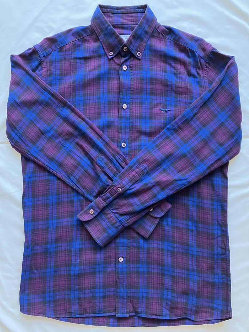 MAISON KITSUNEメゾンキツネ チェックシャツ メンズトップス
