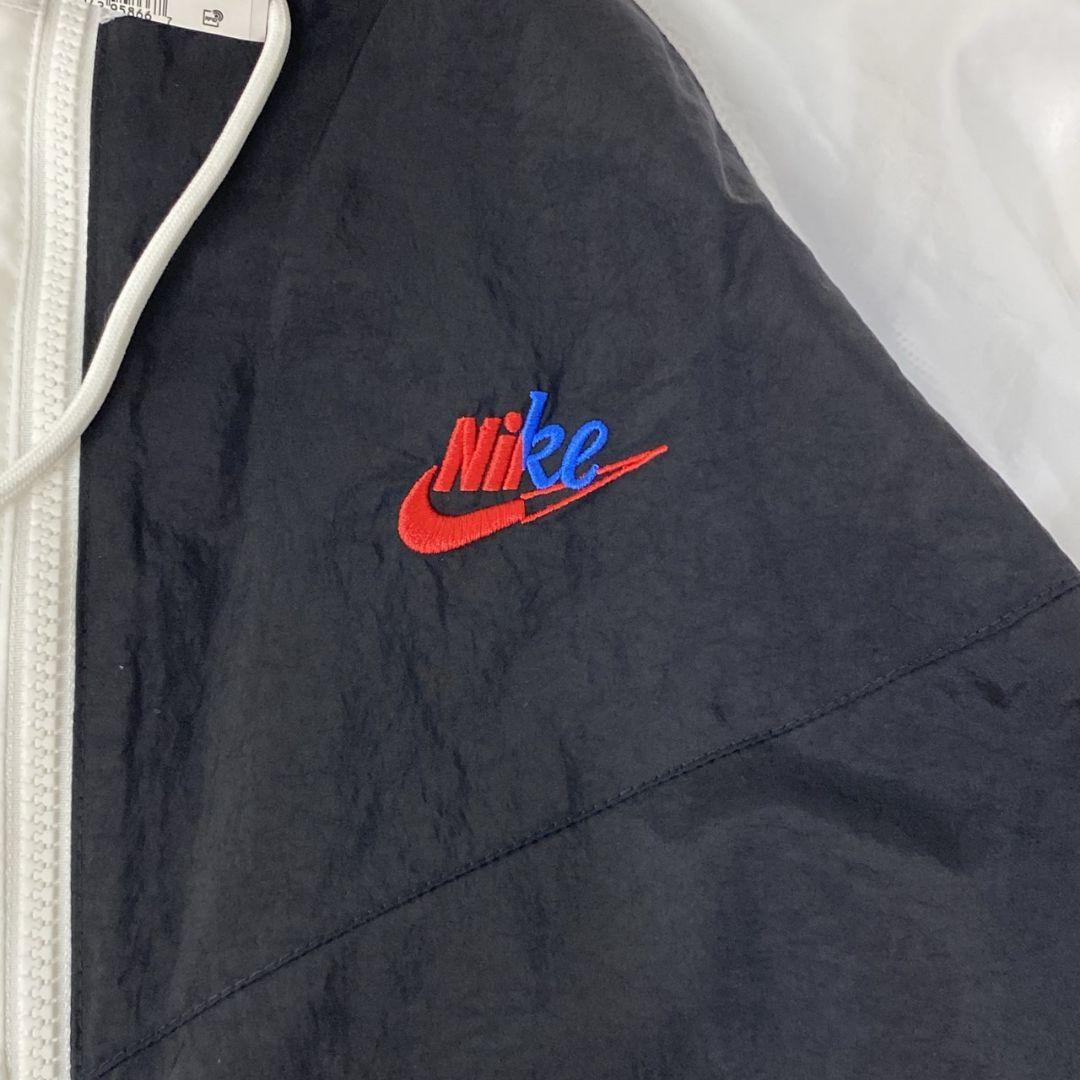 新品 未使用 NIKE ナイキ ナイロンジャケット ブラック ホワイト