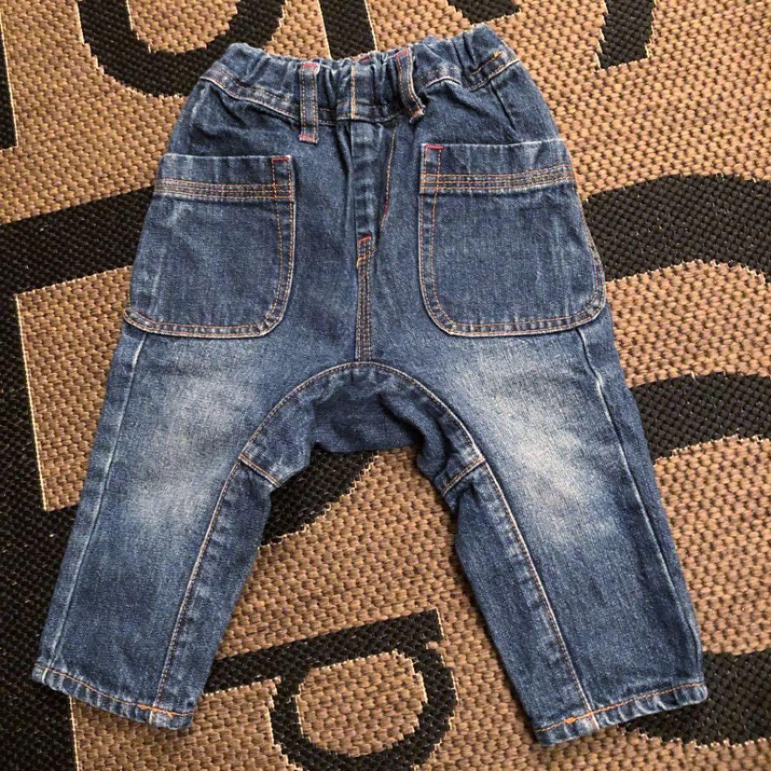 大勧め デニムパンツ 90cm サルエル パンツ Invisibletalks Com