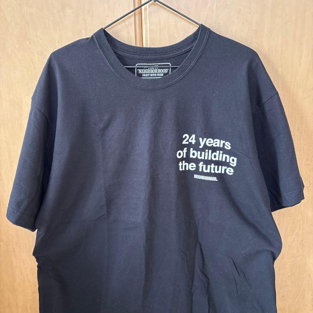 NEIGHBORHOOD 24 years Tシャツ ブラック　XLサイズ