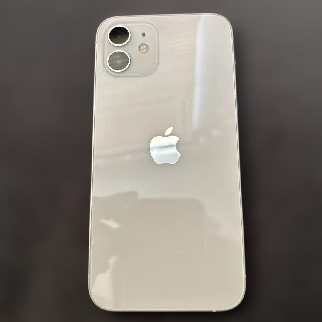 SIMロック解除済　バッテリー100% iPhone 12 128GB ホワイト