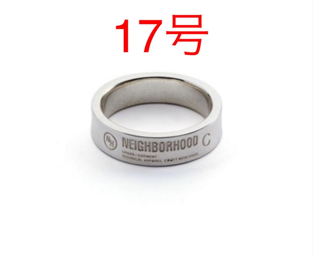 高評価のクリスマスプレゼント PLAIN SILVER neighborhood RING 新品 サイズ17号 リング 