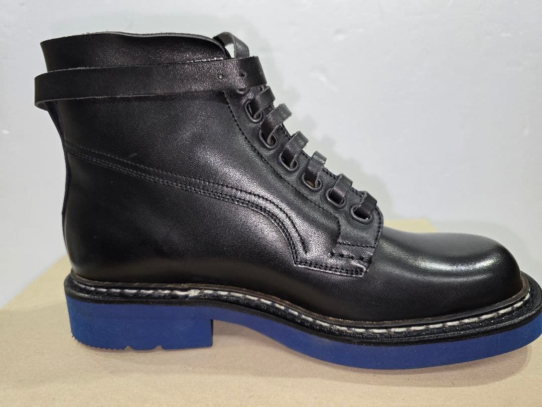 MT534　エシュン×コム・デ・ギャルソン　ブーツ　レザー　黒　希少　現状品