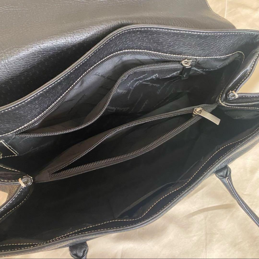 【はなま】Ferragamo フェラガモ　ハンドバッグ　レザー