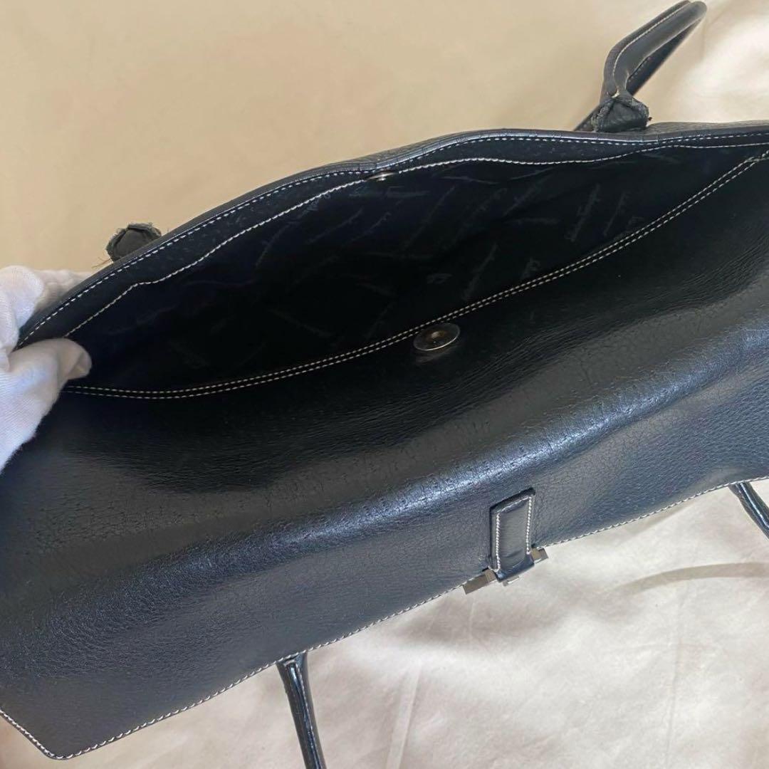 【はなま】Ferragamo フェラガモ　ハンドバッグ　レザー