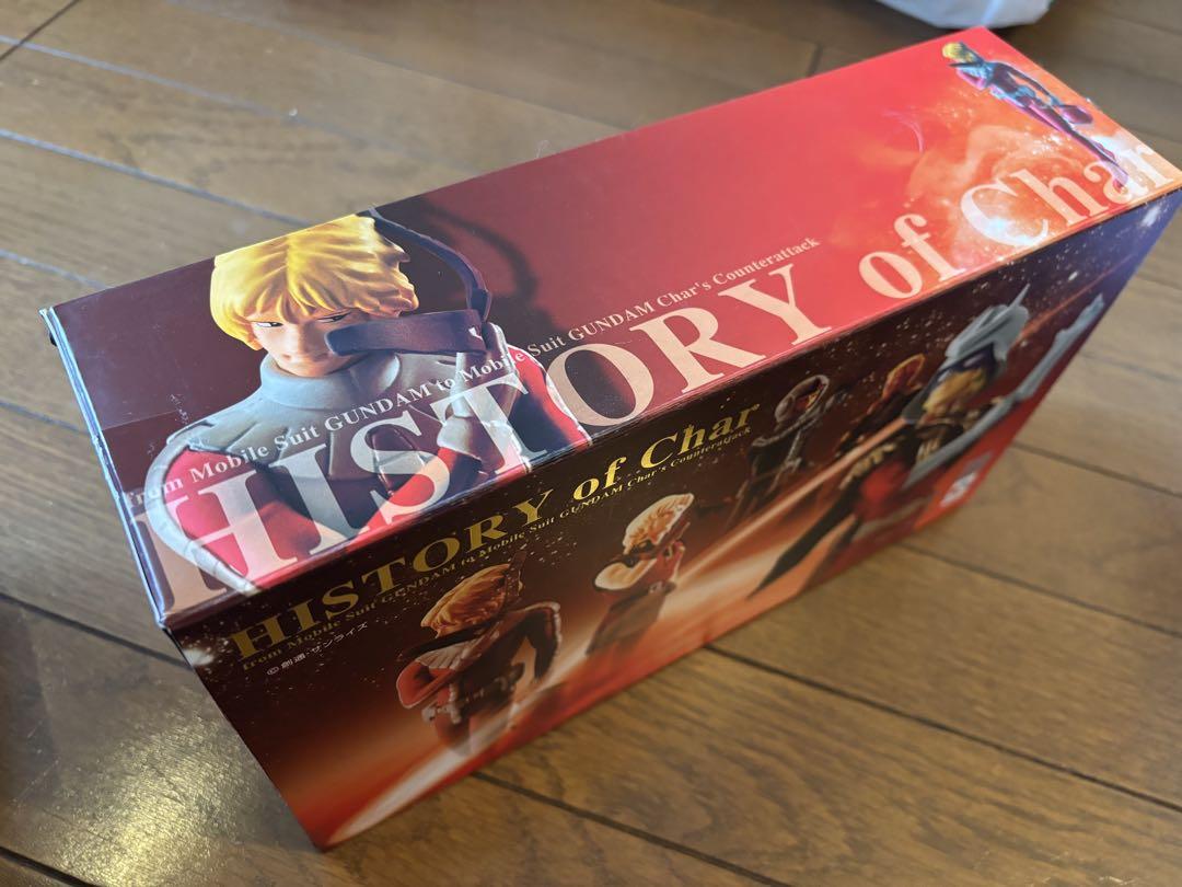 【新品未開封】ヒストリー・オブ・シャア　完成品フィギュア５体セット