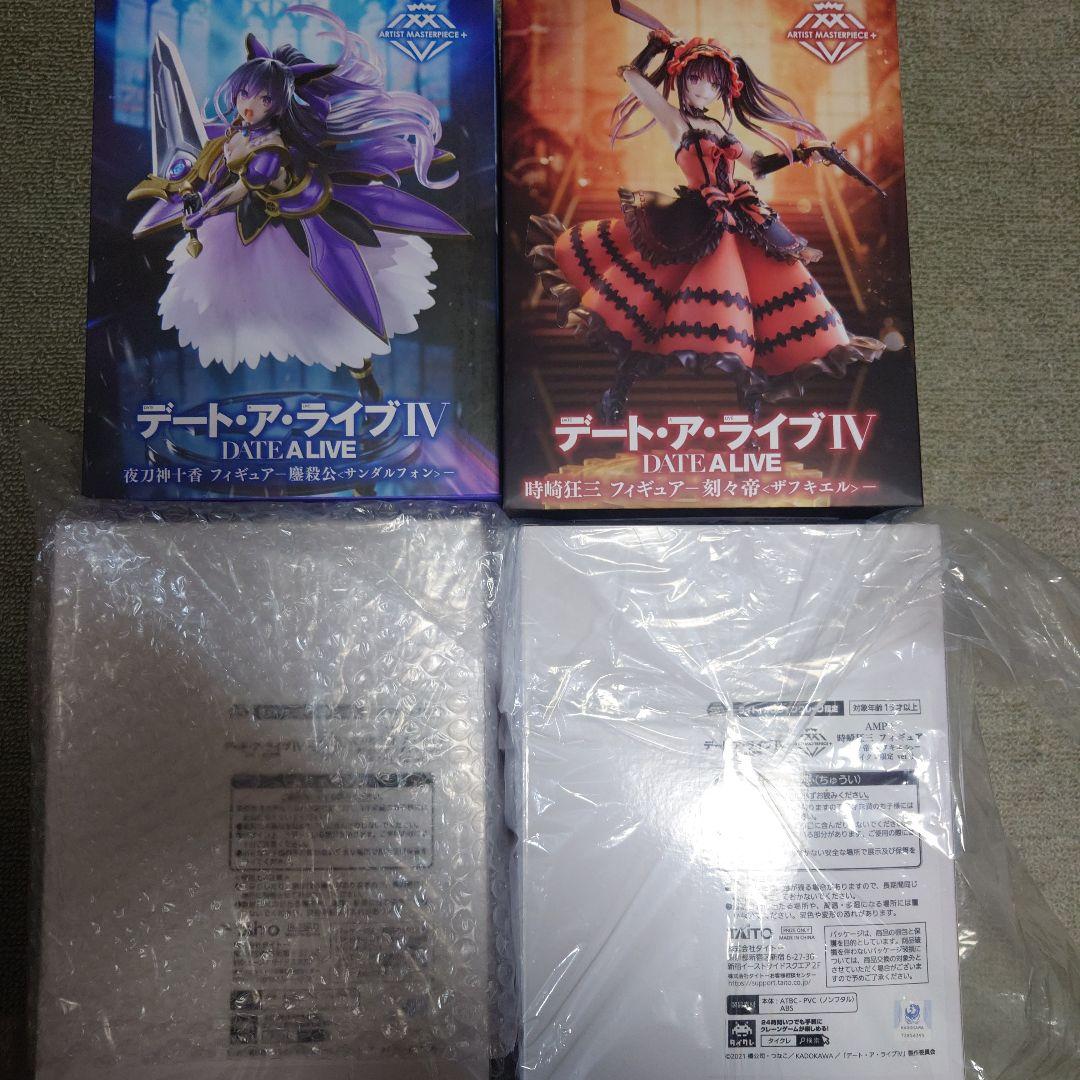 新品未開封 デート・ア・ライブⅣ 夜刀神十香 時崎狂三 フィギュア 4体セット
