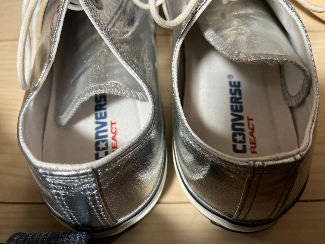 ★新品★【コンバース】 オールスター100 SHINYMETALLIC★26.5