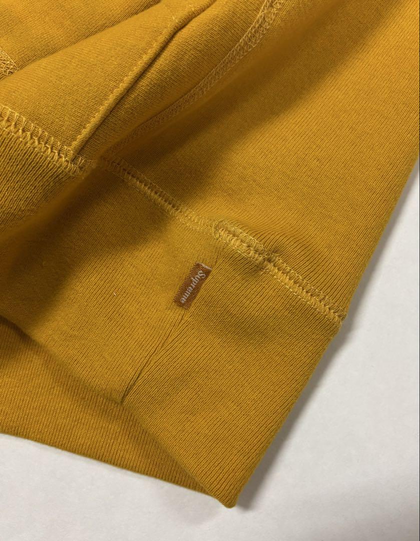 Supreme 2011AW マスタード フード付きパーカー-オフィシャル