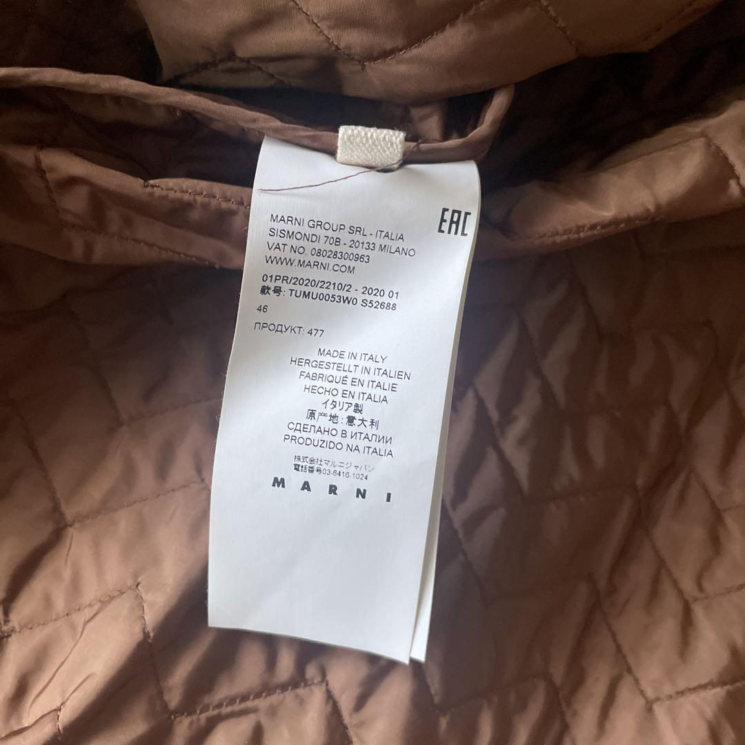 MARNI 20ss キルティング コート