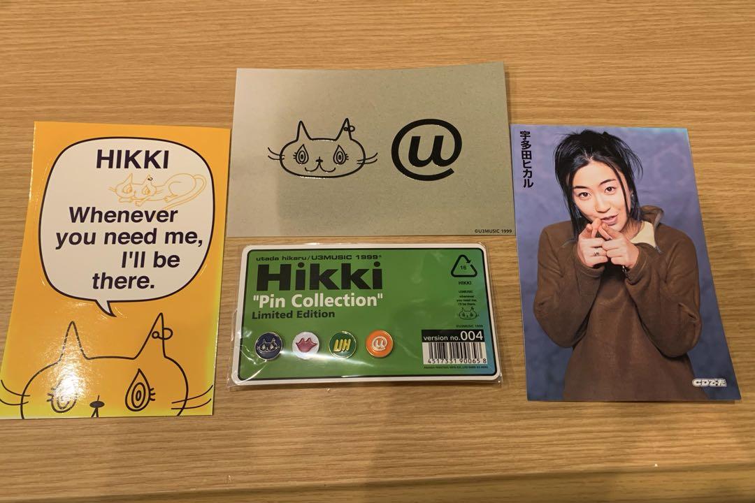 宇多田ヒカル ピンバッジ Hikki Pin Collection 限定版 5,999円