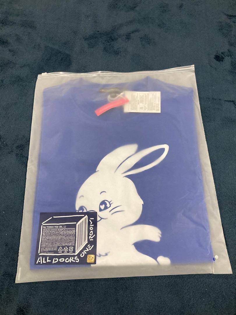 NewJeans TOKKI TEE Tシャツ ブルー（BLUE）新品未開封 タグ付き］newjeans ニュジ tシャツ 公式 tokki blue 青｜Yahoo