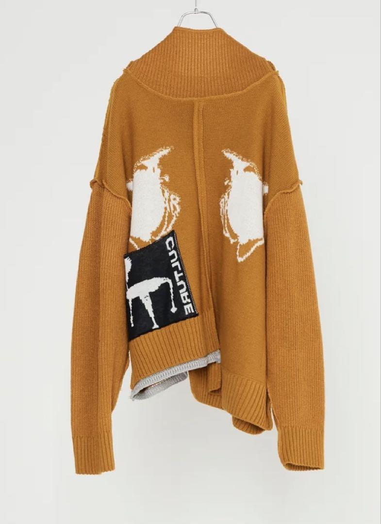 トップス BODYSONG. REVERSIBLE BALACLAVA SWEATER