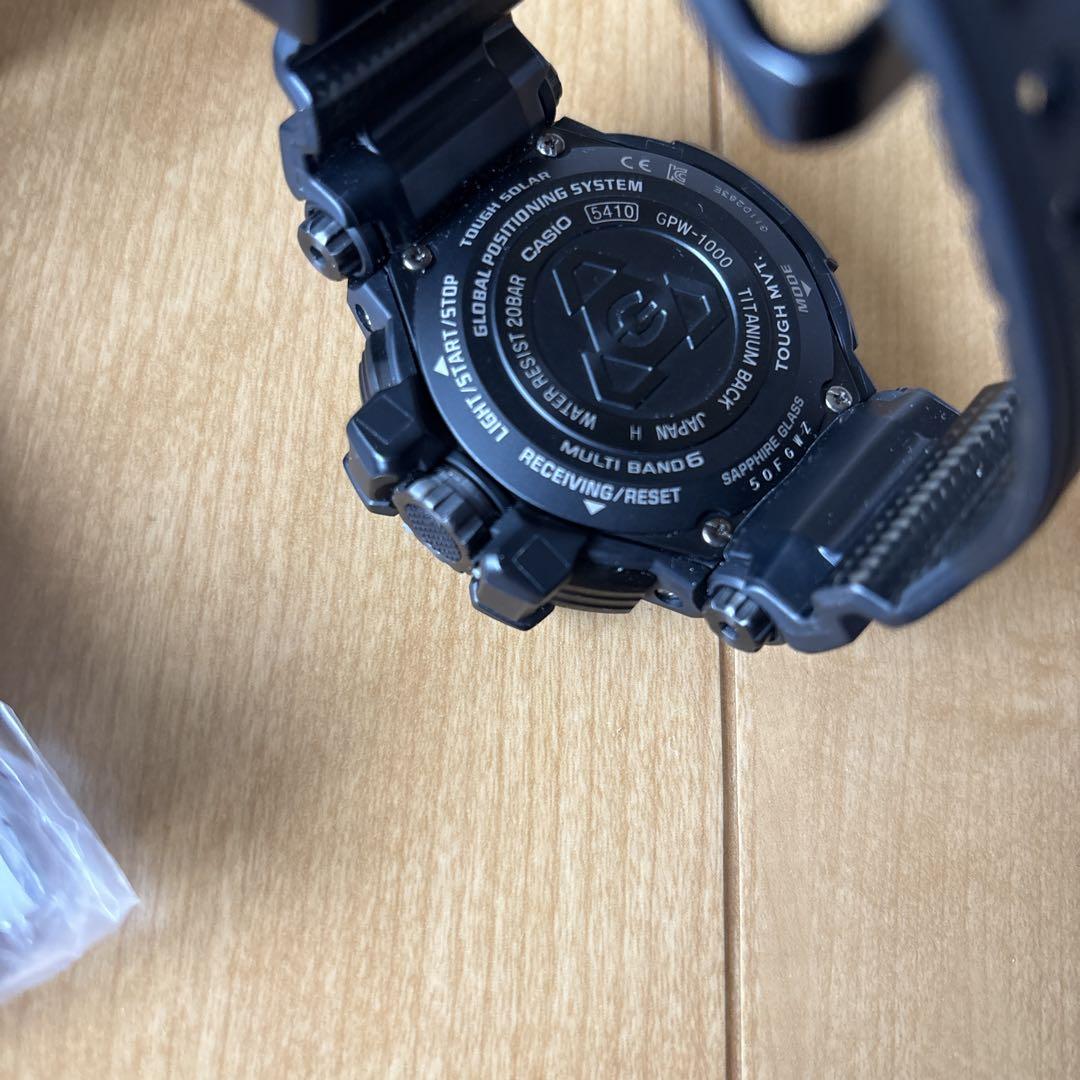 CASIO G-SHOCK GPW-1000 Tチタンブラック