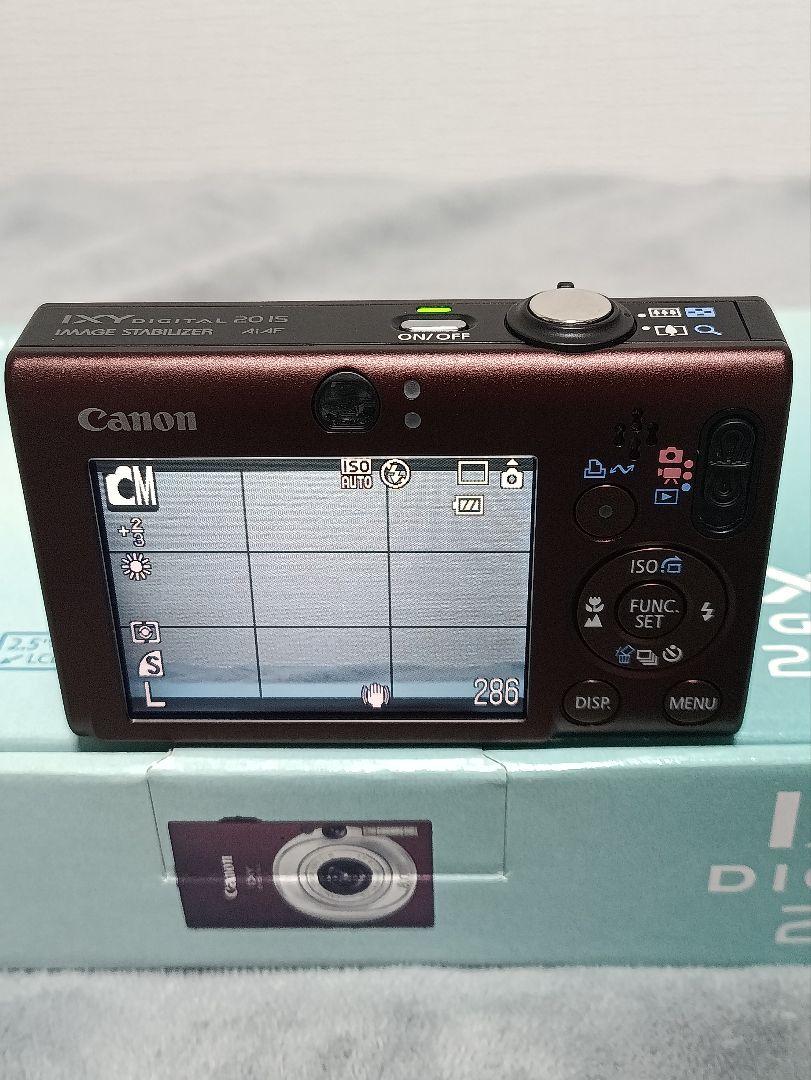 美品！Canon IXY DIGITAL 20IS ブラウン 完品 キャノン