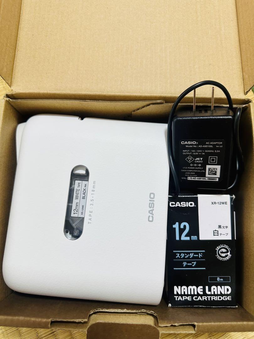 CASIO NAME LAND i-ma LABEL PRINTER