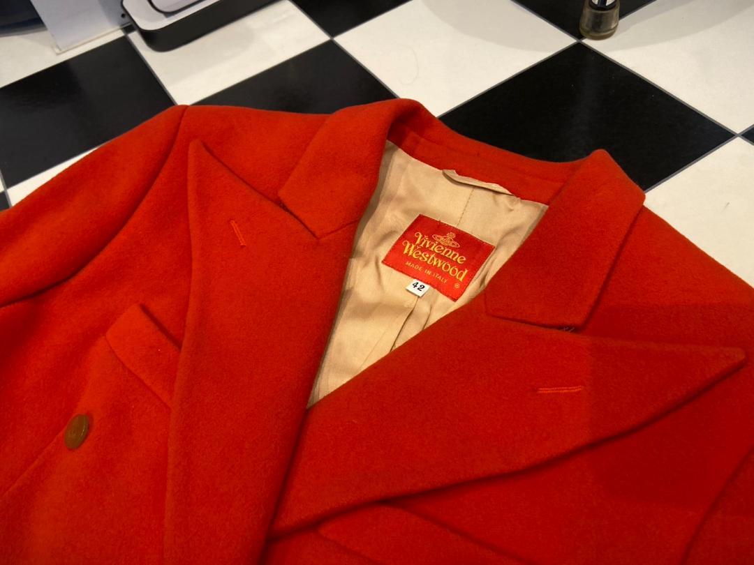 ◇Vivienne Westwoodヴィヴィアンウエストウッド コート カシミヤ ◇Vivienne Westwoodヴィヴィアンウエストウッド コート カシミヤ
