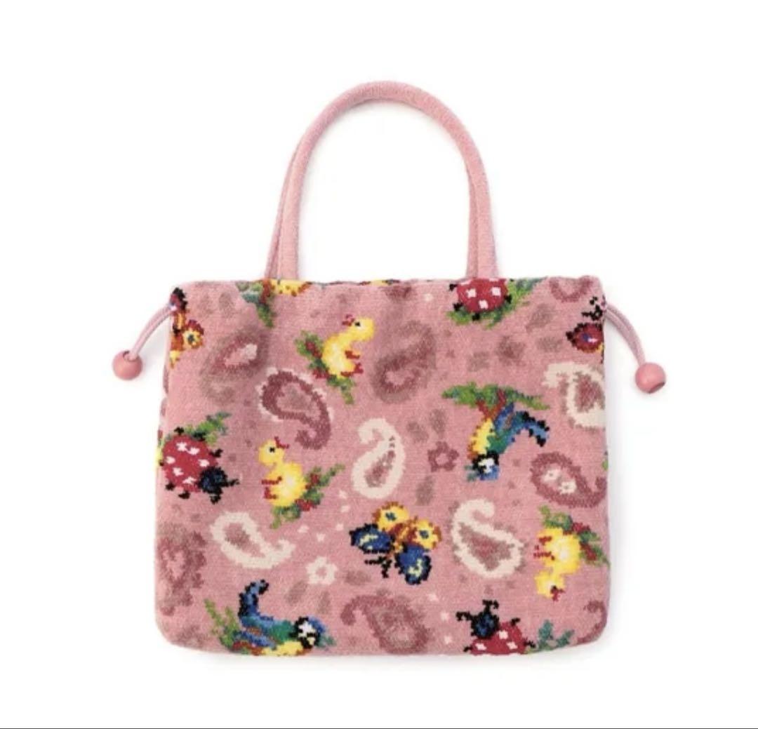 完売♡ ハイジペイズリー　手付き巾着