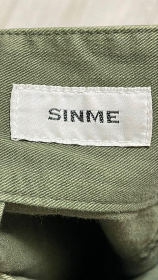SINME チノ シンメ パンツ ズボン txL4r-m20766861635 ハイウエスト グルカパンツ チノパン 限定品在庫