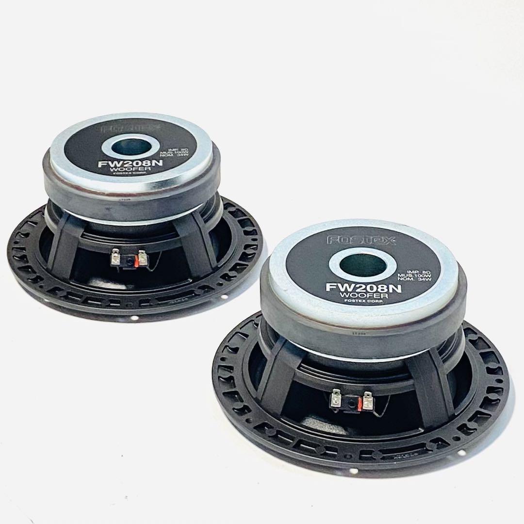FOSTEX FW208N 8Ω 100W フォステクス ウーファーユニット FW208N | Fostex(フォステクス)