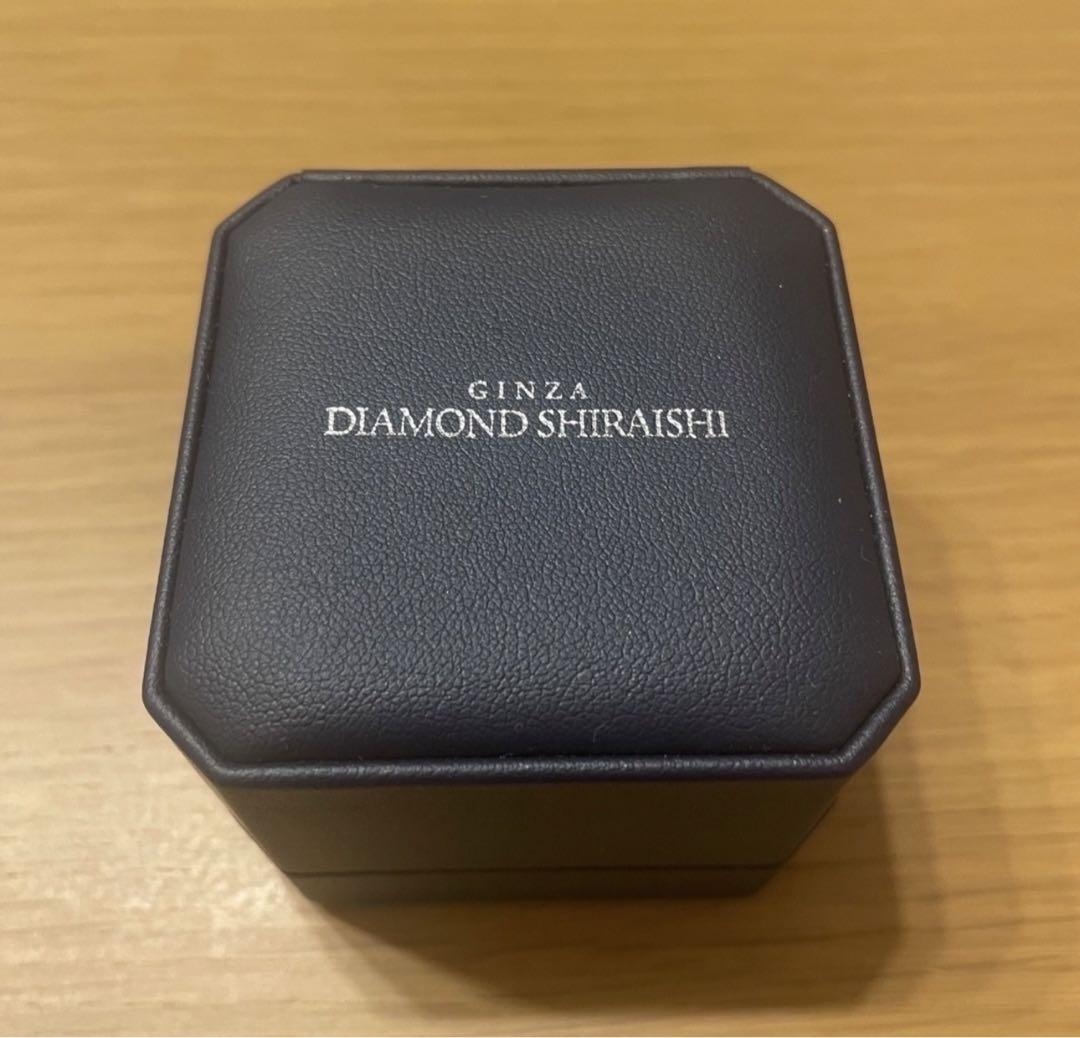 web限定セール 美品ダイヤリング 銀座ダイヤモンドシライシ YG鑑定書有り アクセサリー