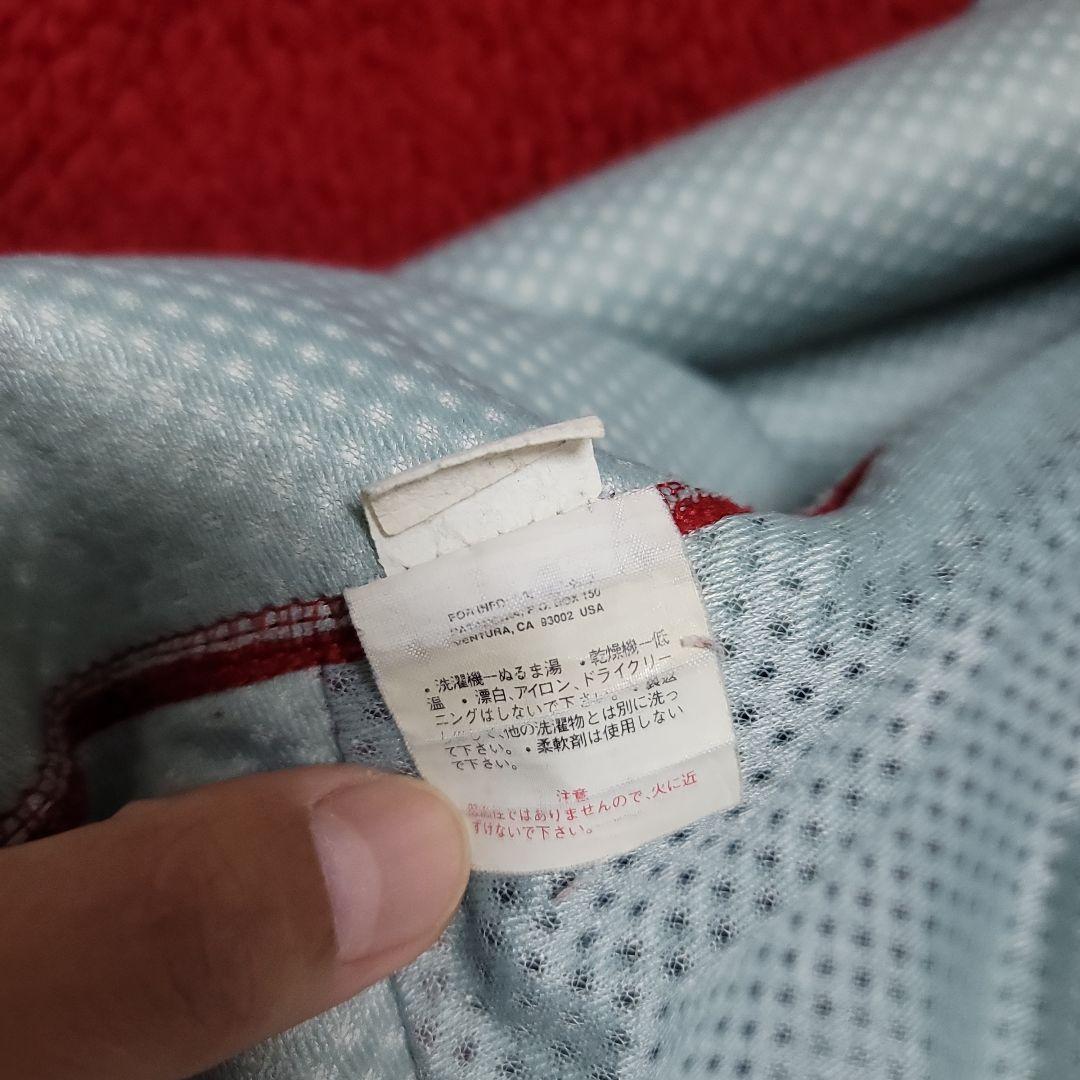 Patagonia レトロX フリースベスト メンズS グレー/レッド