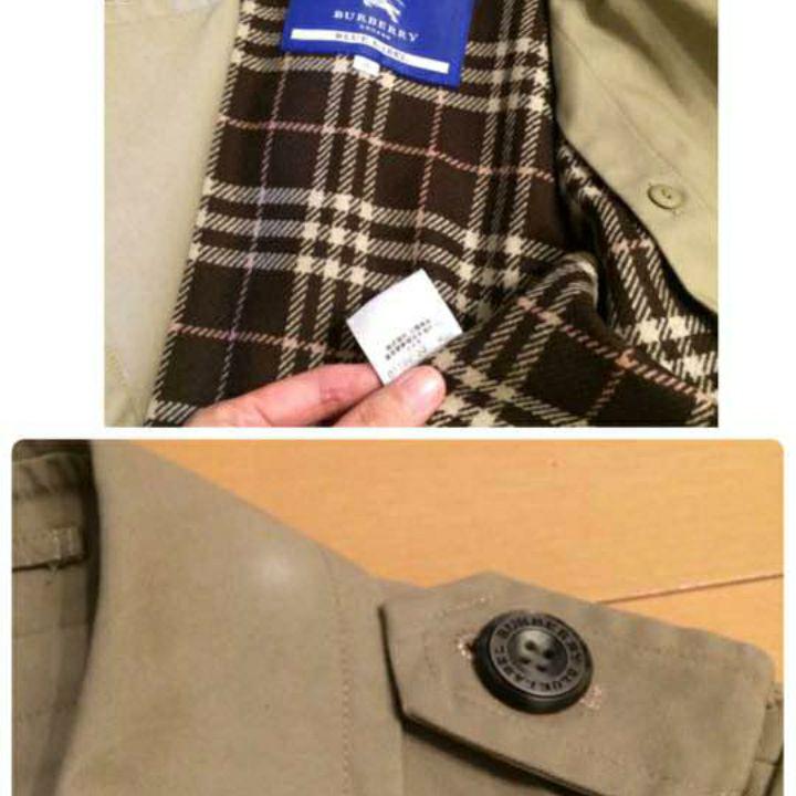 バーバリーブルーレーベル トレンチコート/38/BURBERRY/ベージュ