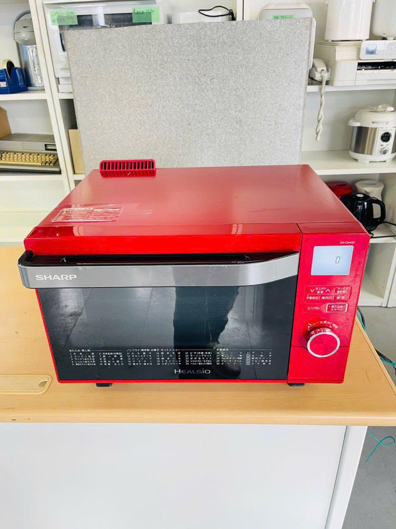 SHARP AX-CA400-R 単機能電子レンジ　美品
