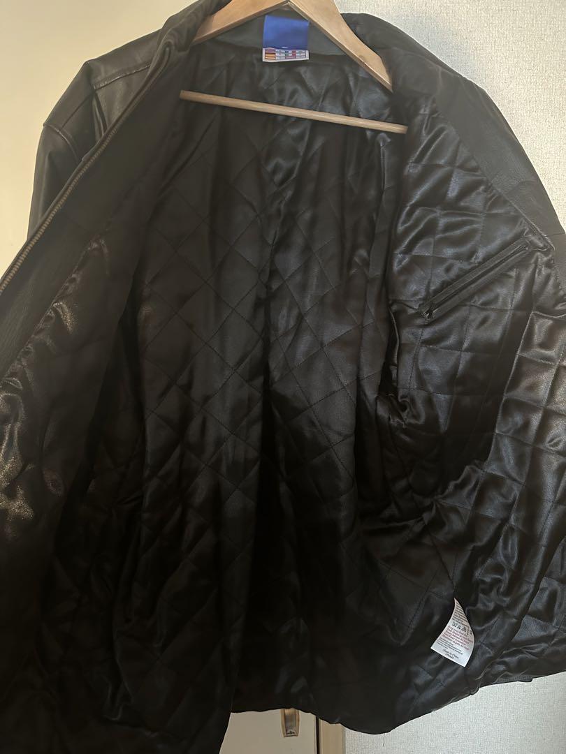 超激レア‼︎umbro 90s マンチェスターユナイテッド　レザーハーフジャケット