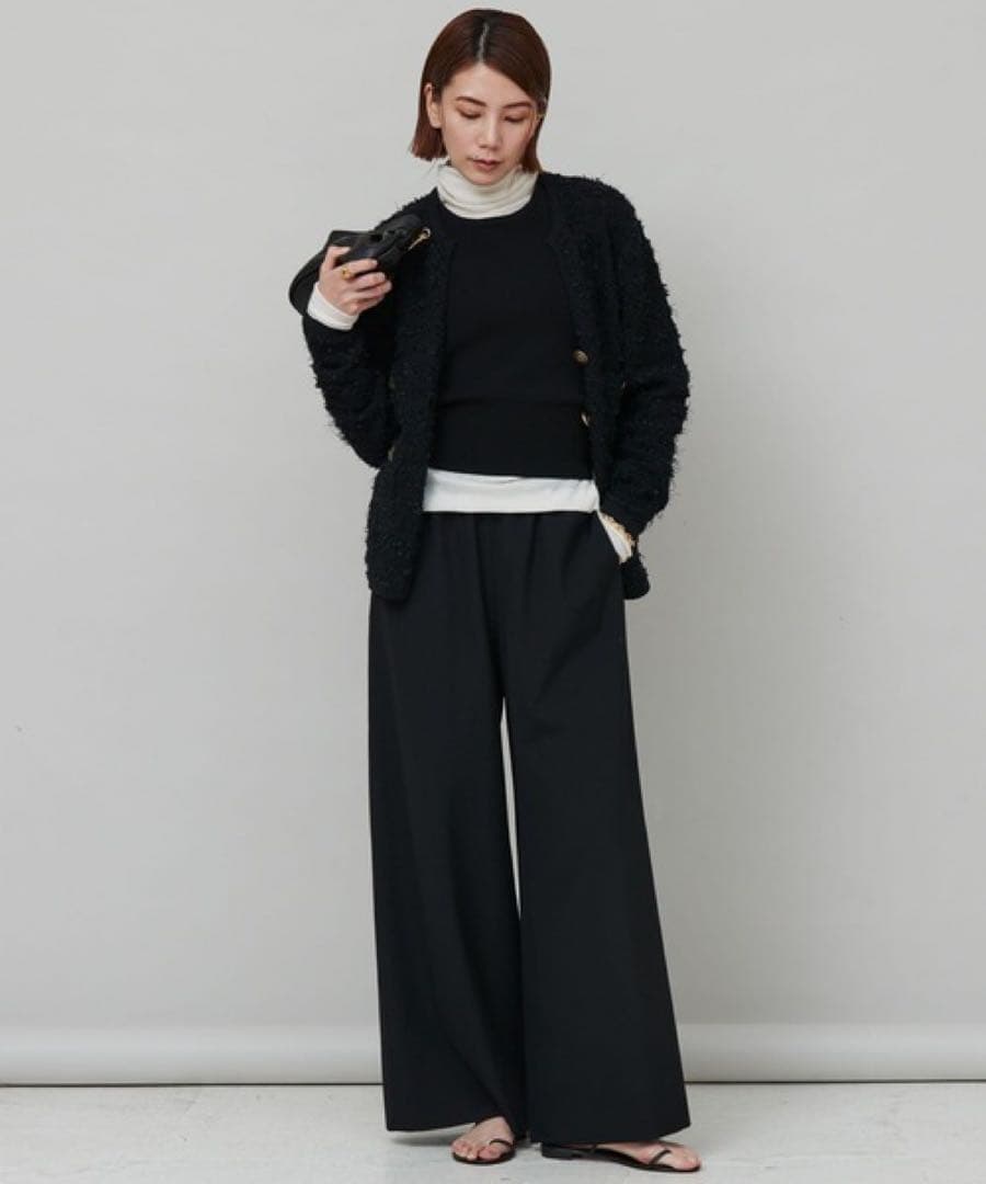 Curensology ＜C.S.G＞ウールポプリンパンツ美品