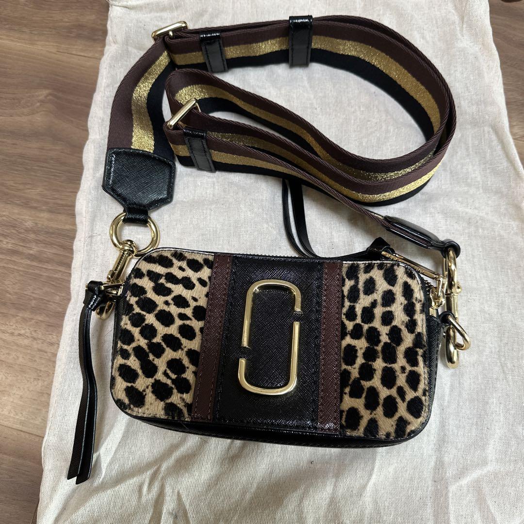 ☆《美品》MARC JACOBS アニマル柄 ショルダーバッグ レディース