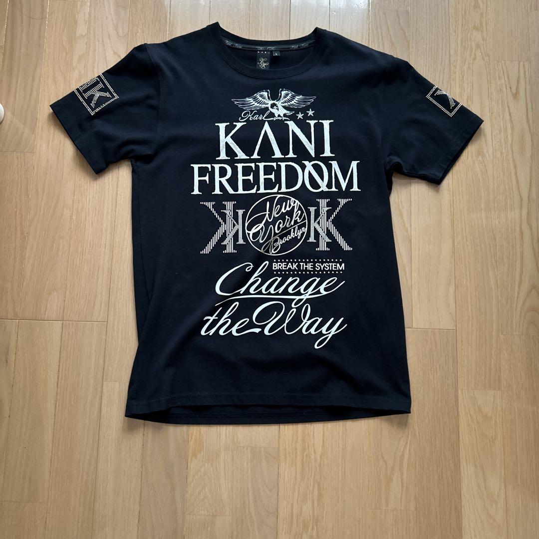 カールカナイ ラメ付きTシャツ