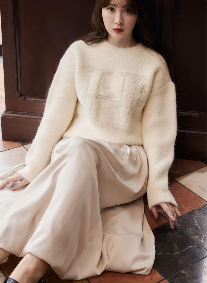 herlipto H Boa Logo Knit Pullover