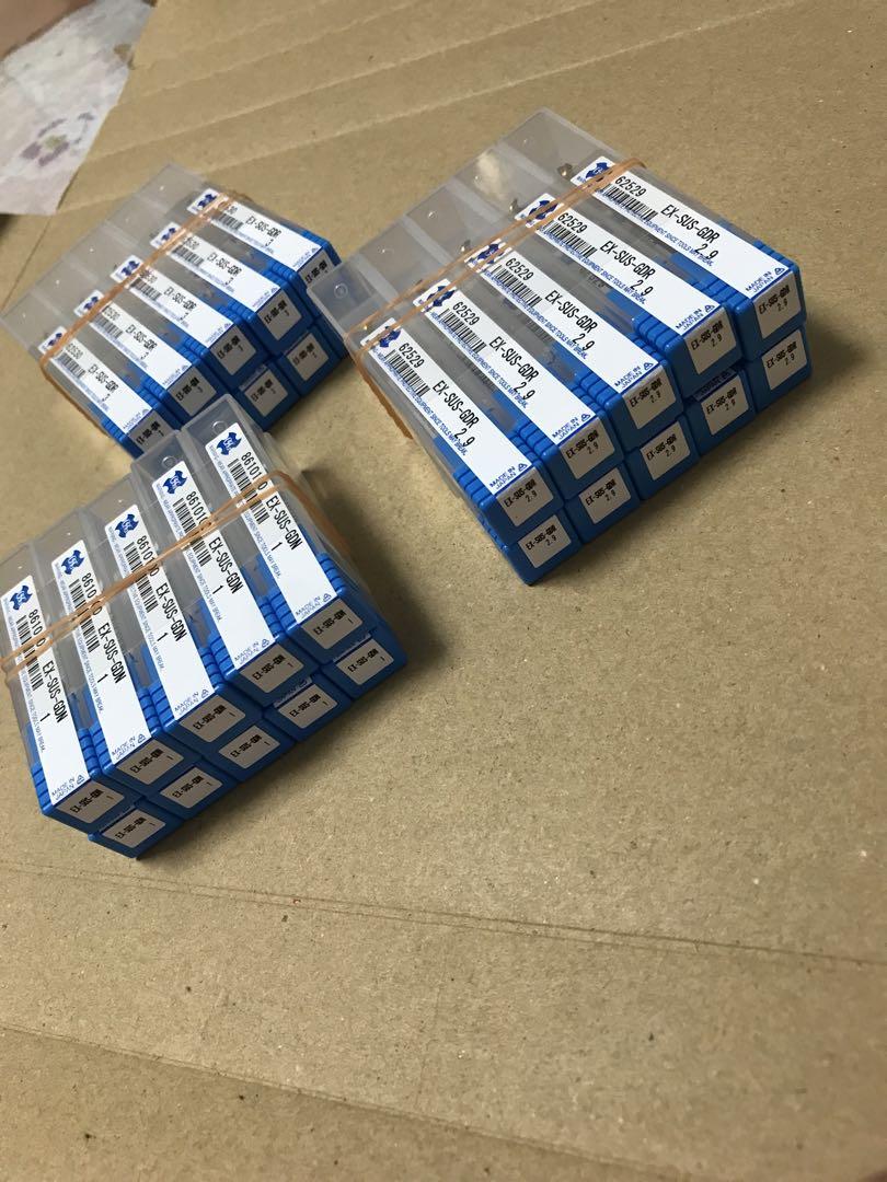 osgドリルEX-SUS-GDR 1 mm 2.9 mm 3mm 30本セット