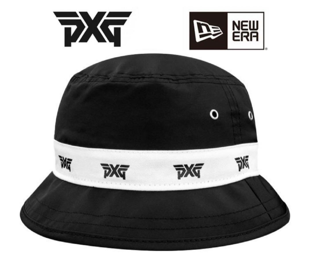 PXG✖️NEW ERAコラボハット PXG バケットハット ニューエラロゴリピート NEW ERA クーリング