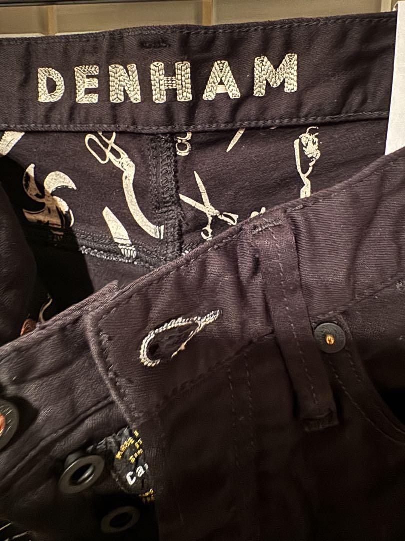 新品・未使用　DENHAM RAZOR FBL ブラックデニム 黒