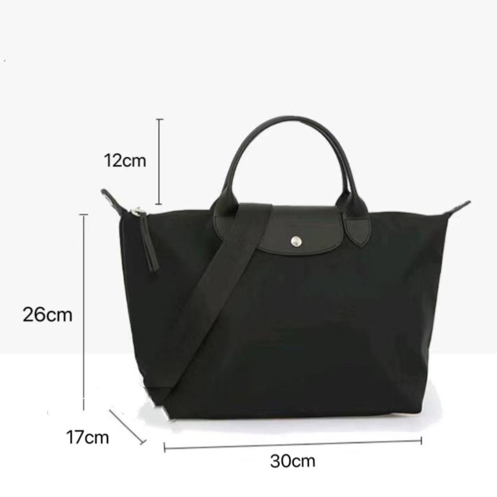 ロンシャン Longchamp ルプリアージュ ネオ ショルダー M ブラック黑