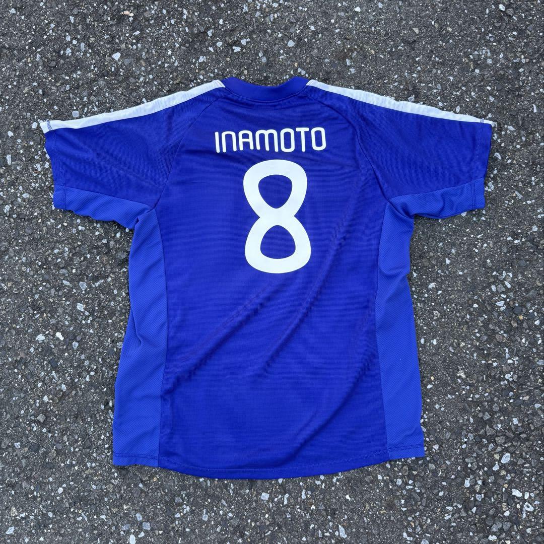 サッカー日本代表 稲本潤一 ユニフォーム - メルカリ