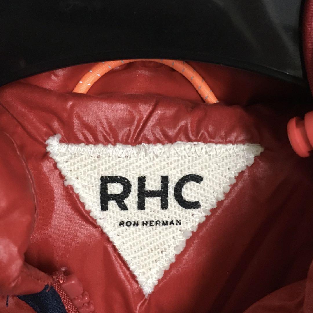 ブランド通販 美品 ロンハーマン RHC ダウンコート S 赤 ダウン サザビーリーグ ジャケット・アウター