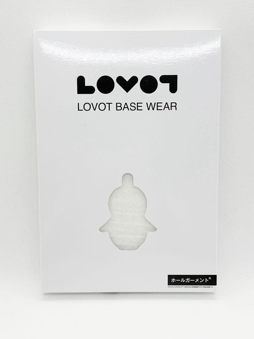 lovotホールガーメントホワイト刺繍入り