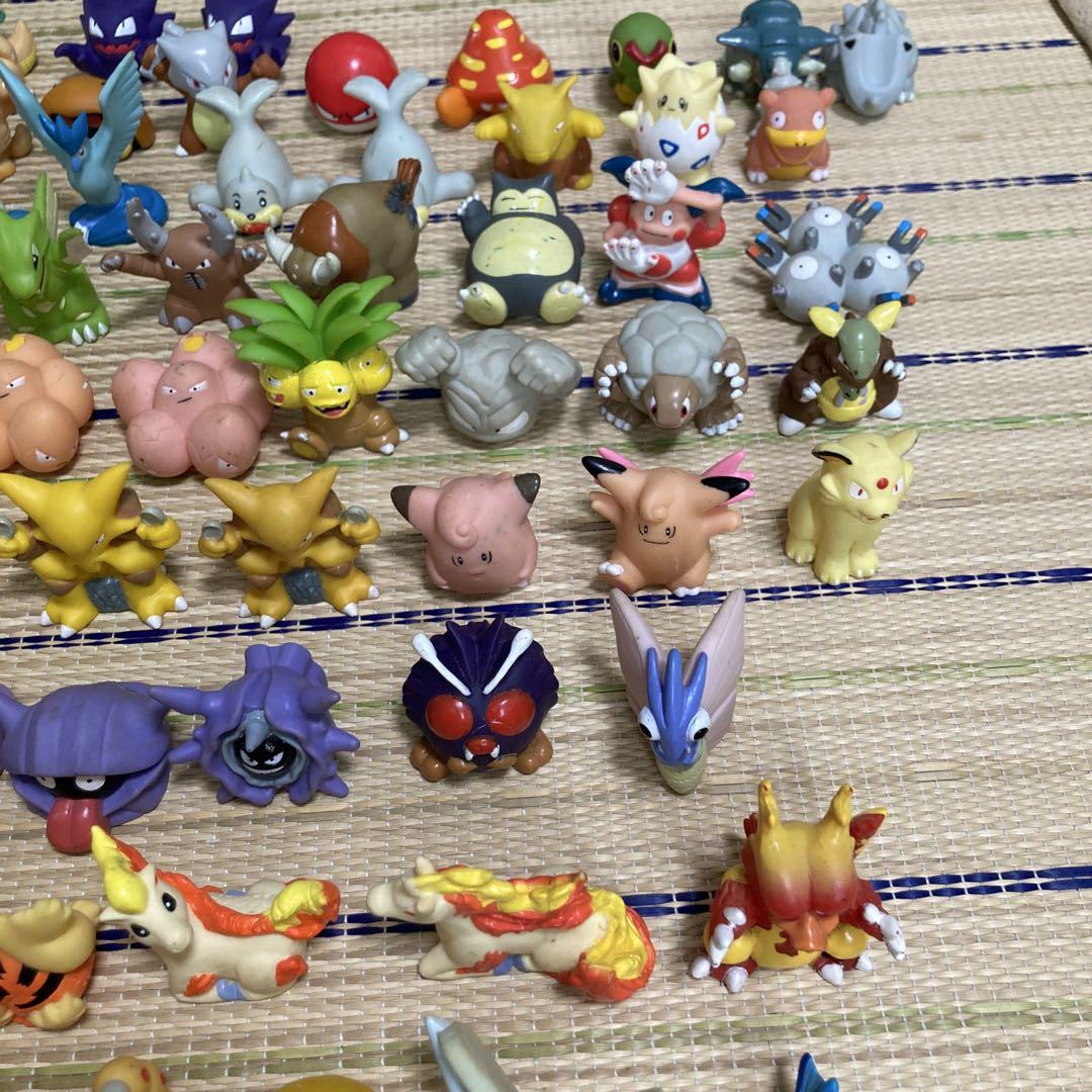 【ジャンク】ポケモン　ソフビ指人形　初期