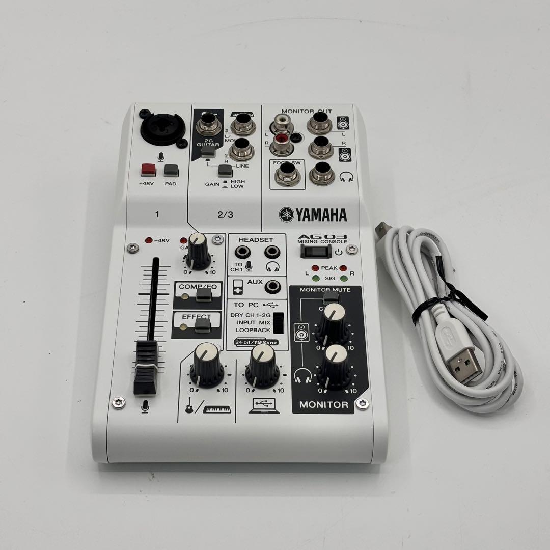 YAMAHA AG03 ウェブキャスティングミキサー