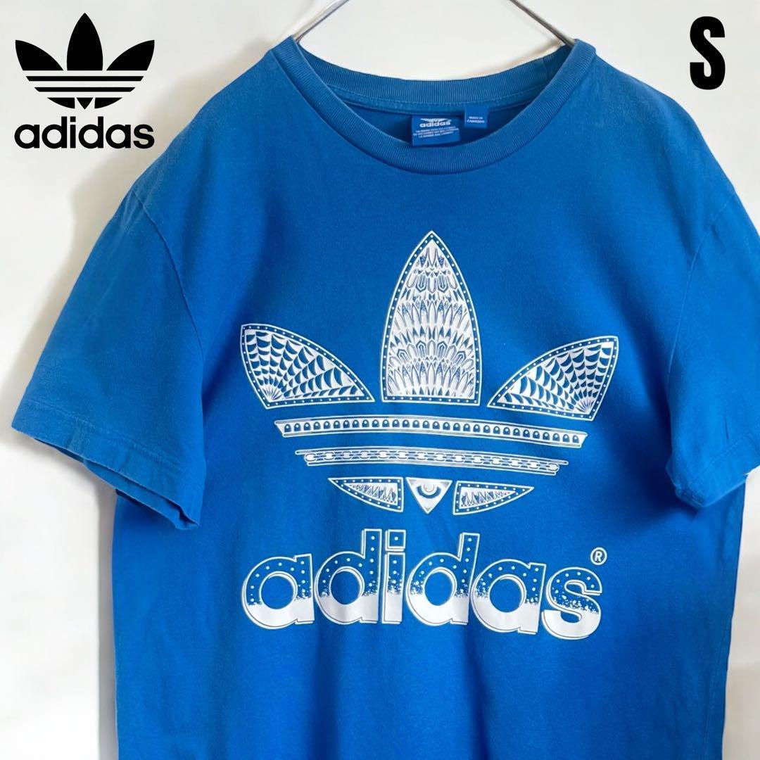 人気商品の入荷速報 入荷Now adidas アディダス 希少 ビッグロゴ Tシャツ トレフォイル ウォーキング・ランニングウェア