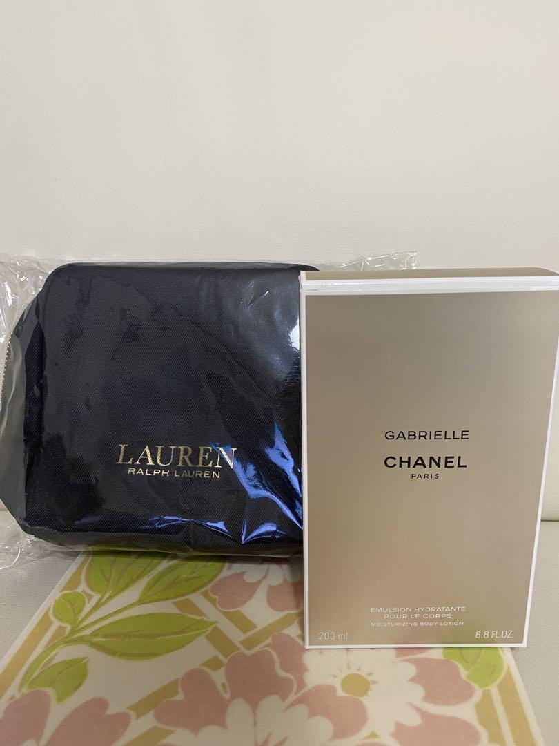 新品　未開封　CHANEL ガブリエル　シャネル　ボディーローション　ポーチ付き