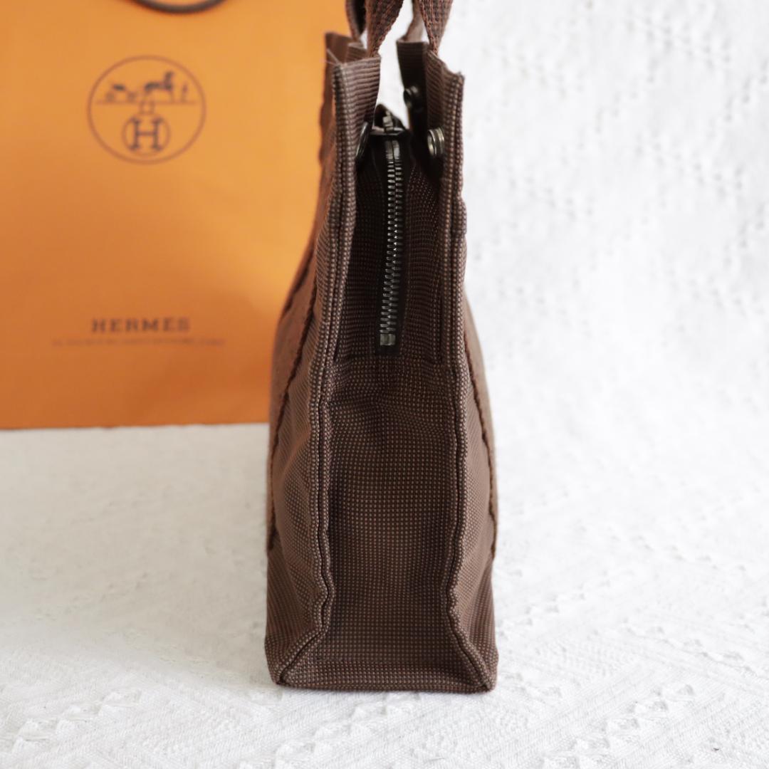 【専用】希少カラー！エルメス　エールラインPM　ハンドバッグ　カデナ付き HERMES - 新品同様 エルメス エールライン トートPM