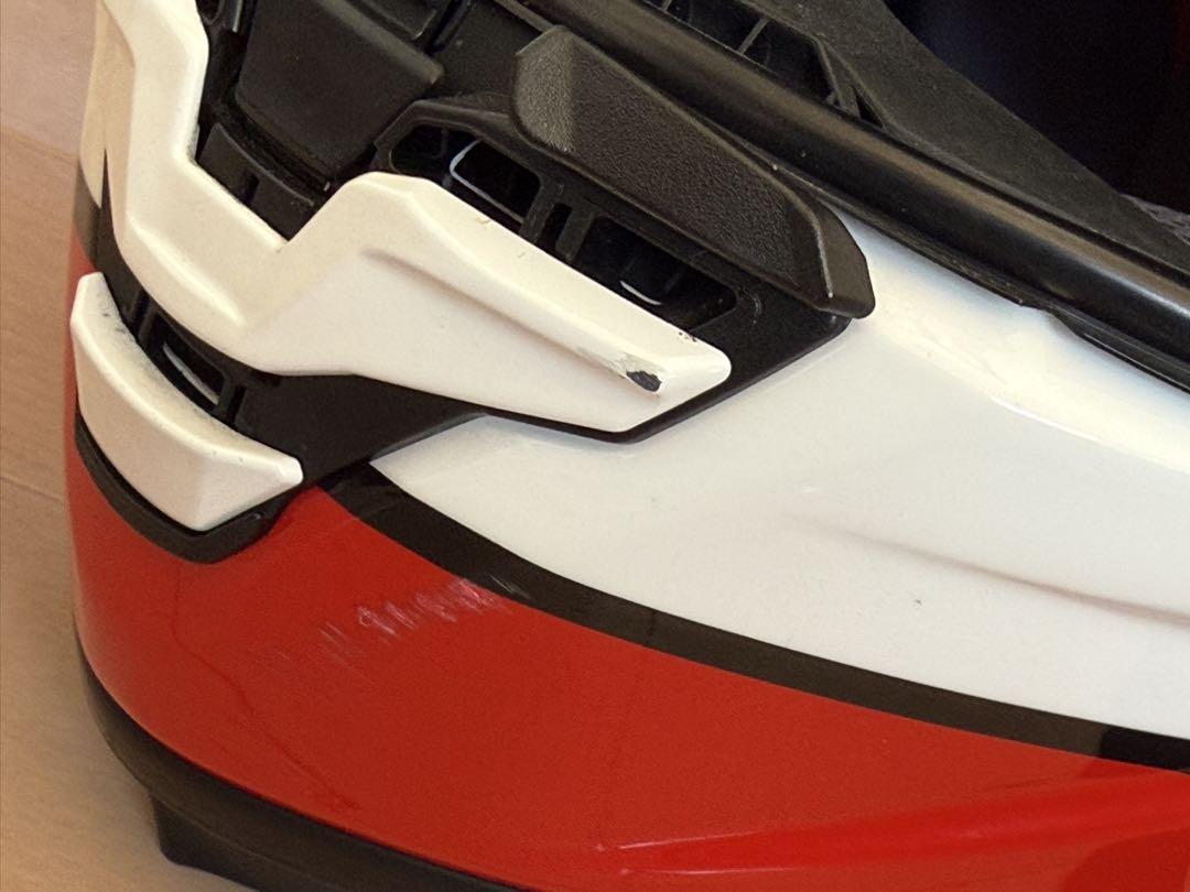 SHOEI フルフェイスヘルメット 赤・白