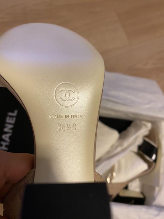 ●新品未使用●chanel シャネル　16P G31739  サイズ36.5