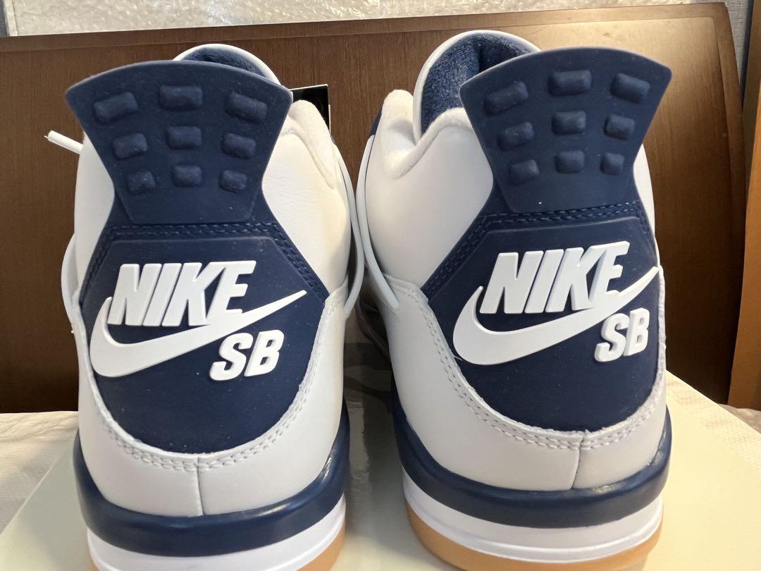 Nike SB Air Jordan 4 Retro SP 白/紺 30