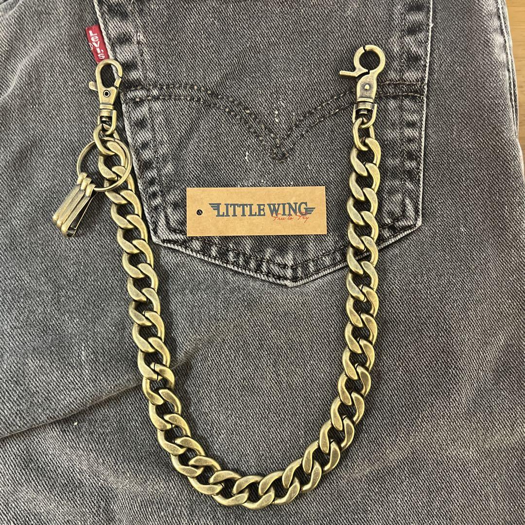 LITTLE WING 60Sウォレットチェーン ショートタイプ - メルカリ LITTLE WING 60Sウォレットチェーン ショートタイプ - メルカリ